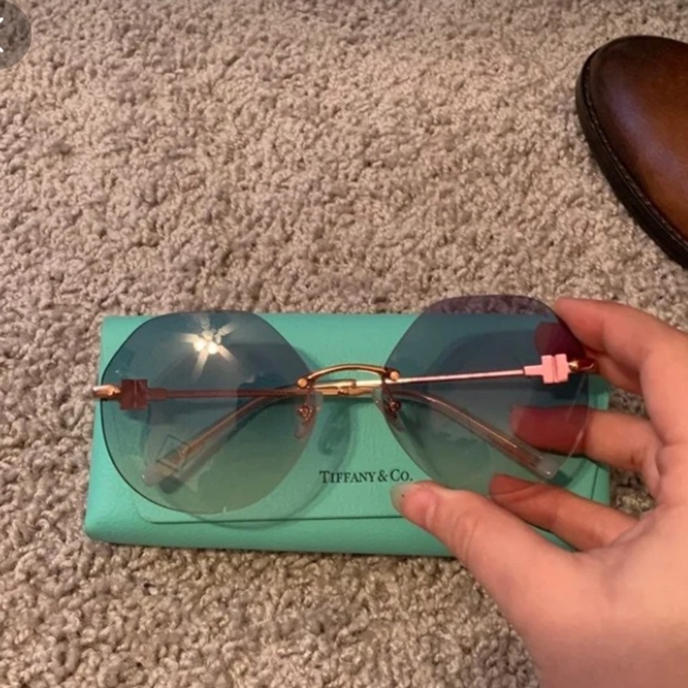 Blue Tiffany Sunglasses